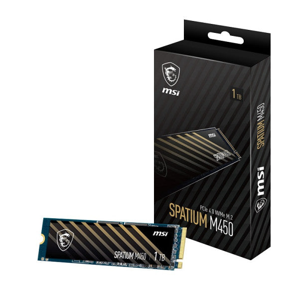 MSI SPATIUM M450 NVMe M.2 1TB MSI SPATIUM M450 NVMe M.2 1TB